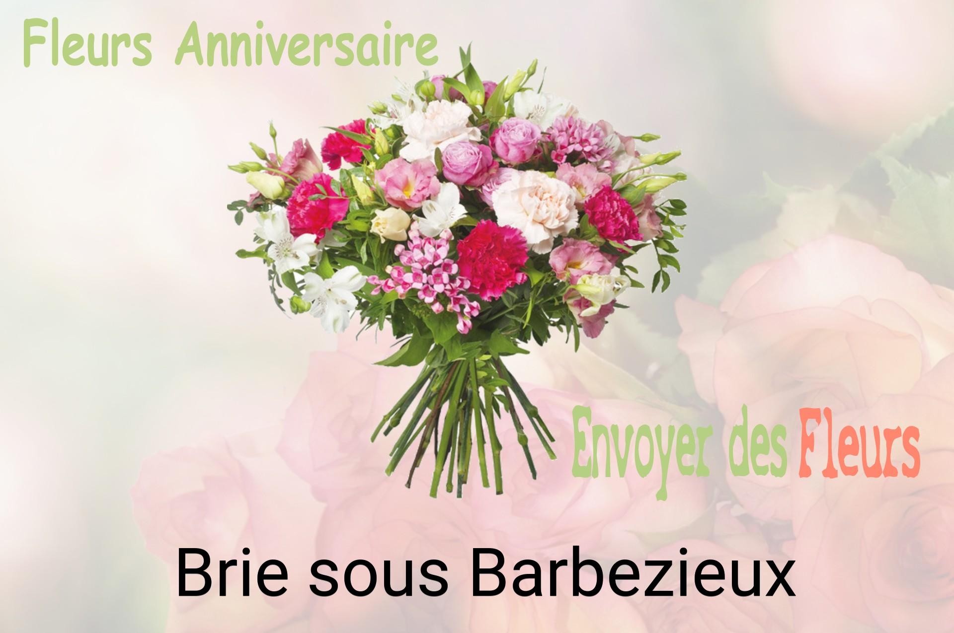 Bouquet de fleurs d’anniversaire livré à Brie-sous-Barbezieux