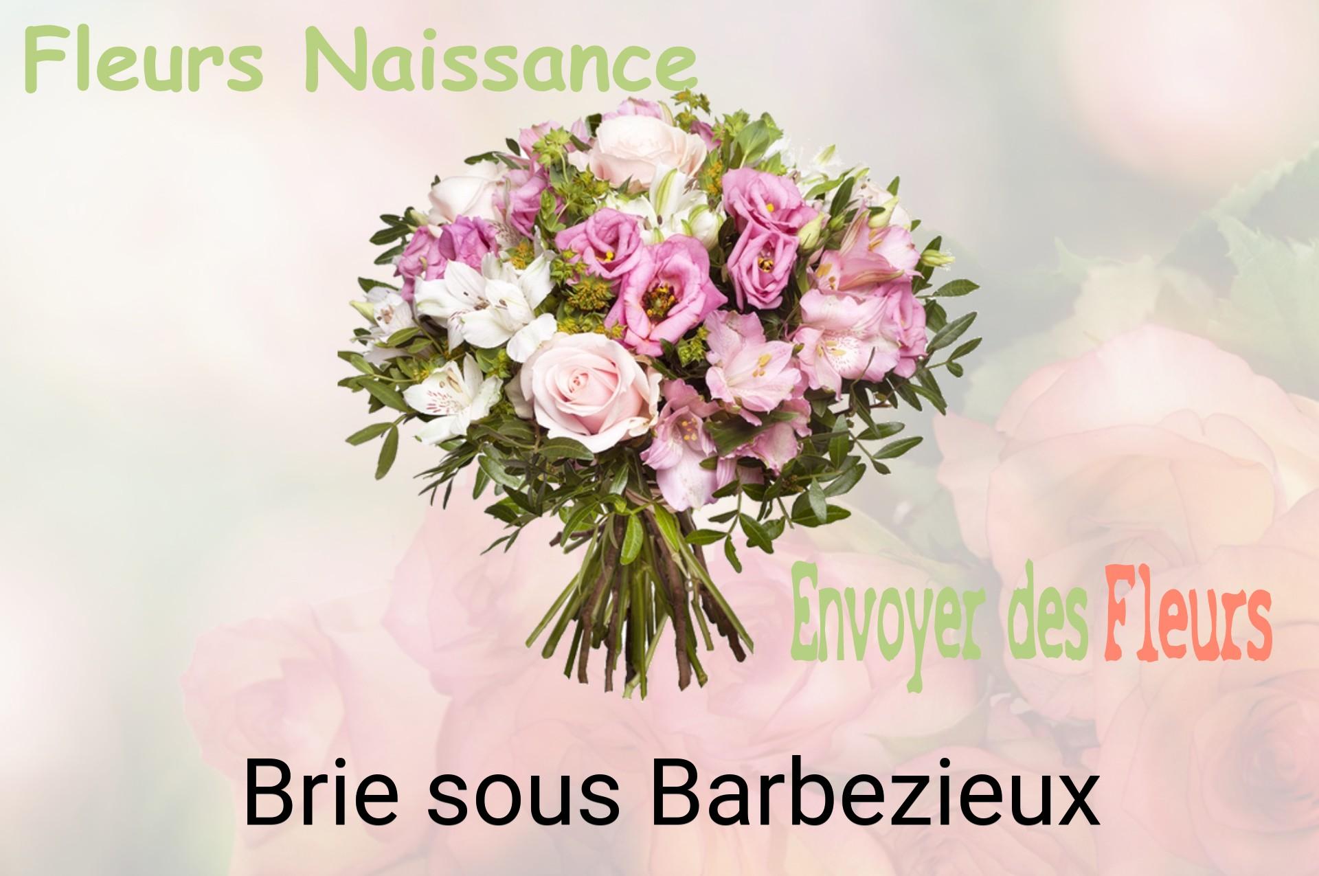 Bouquet de fleurs de naissance livré à Brie-sous-Barbezieux